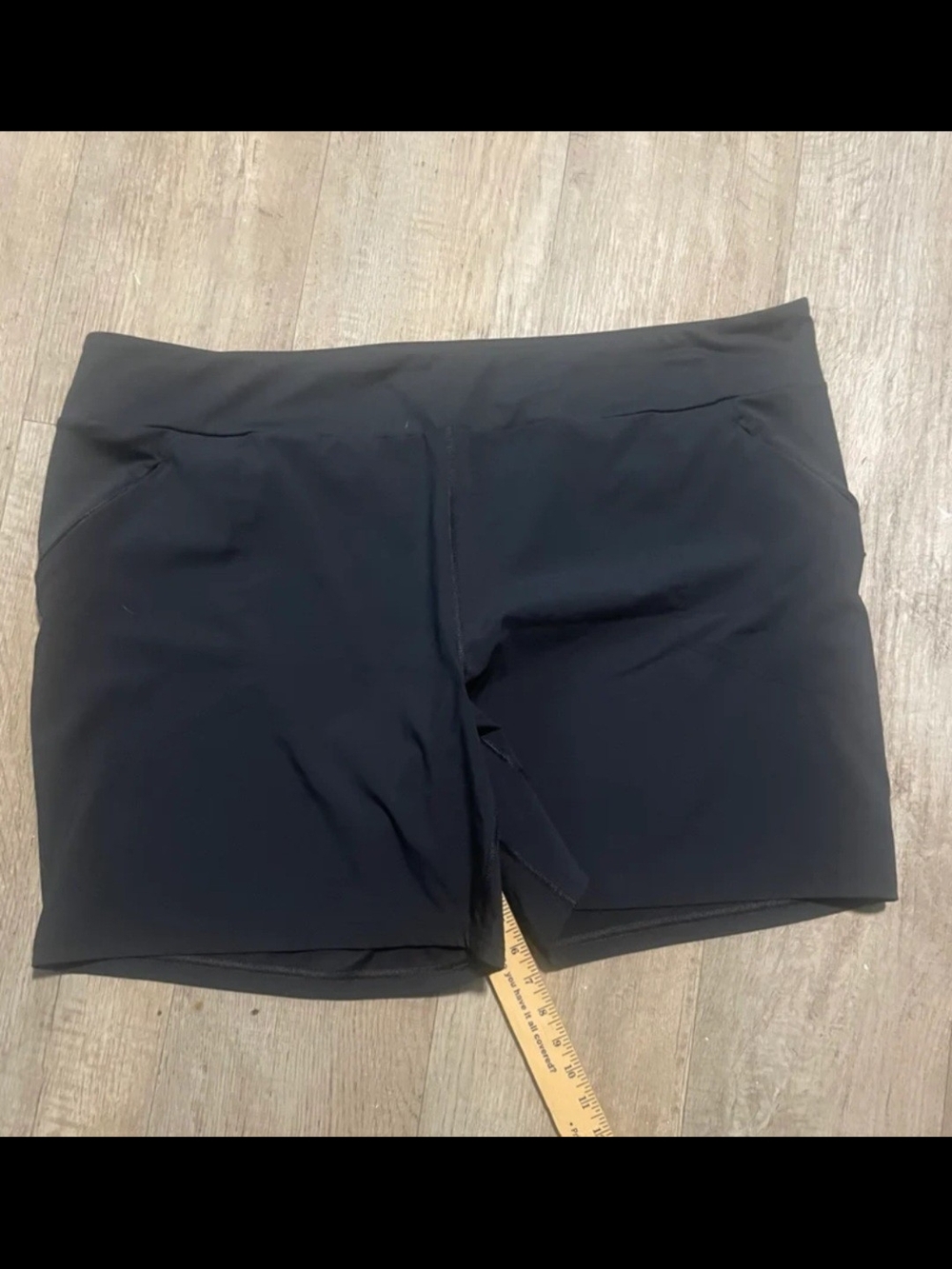 Columbia Black Active Outdoor Hiking Shorts Flat Front - Size 3XL